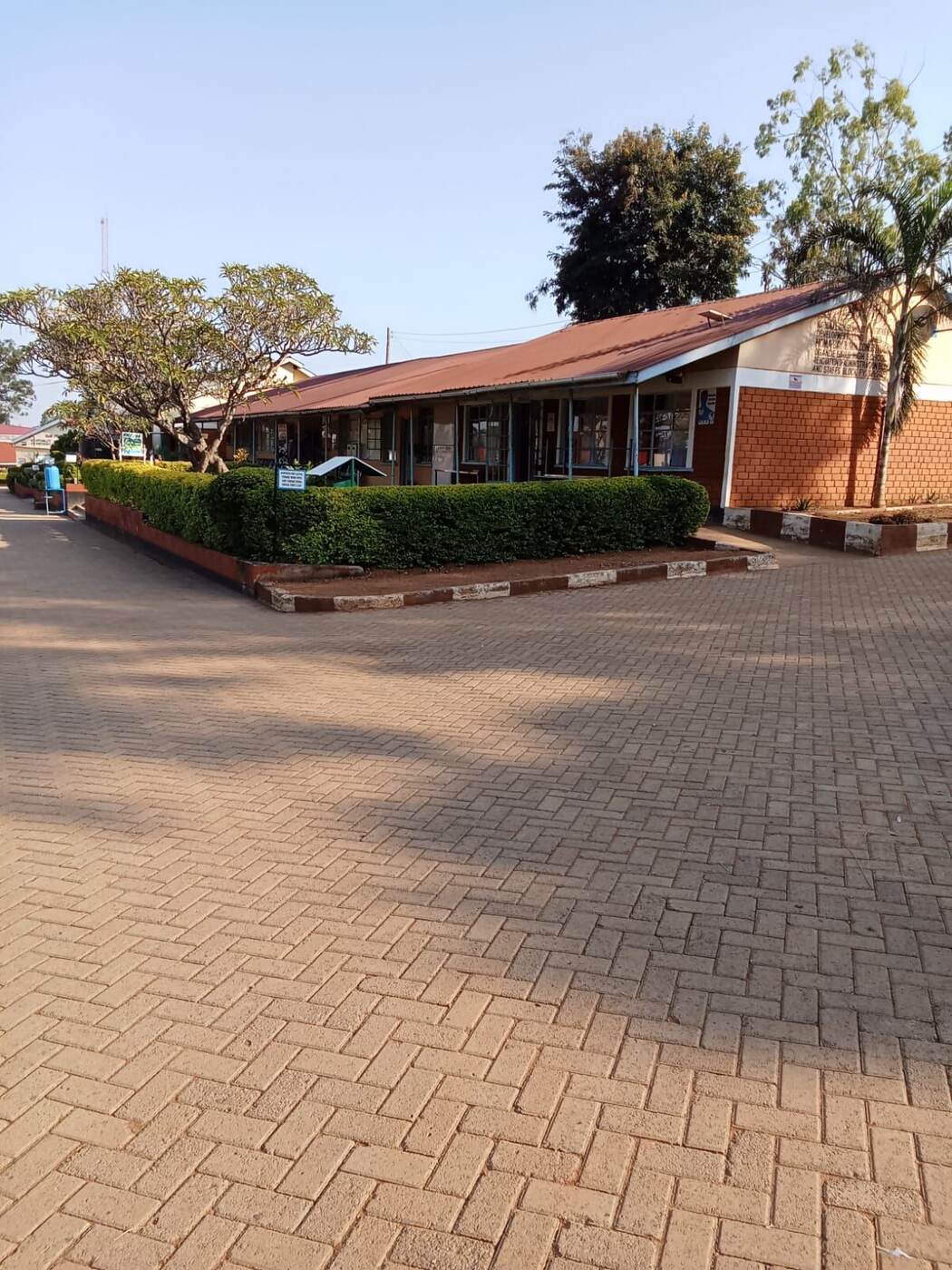 Front gate signage of Ogande Girls' High School